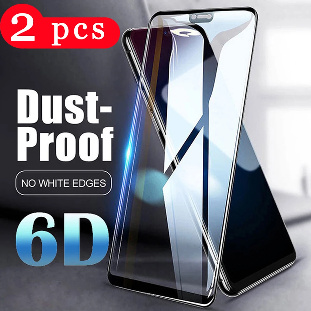 2 шт. полное покрытие для oneplus 7 7T pro защитная пленка из закаленного стекла защита