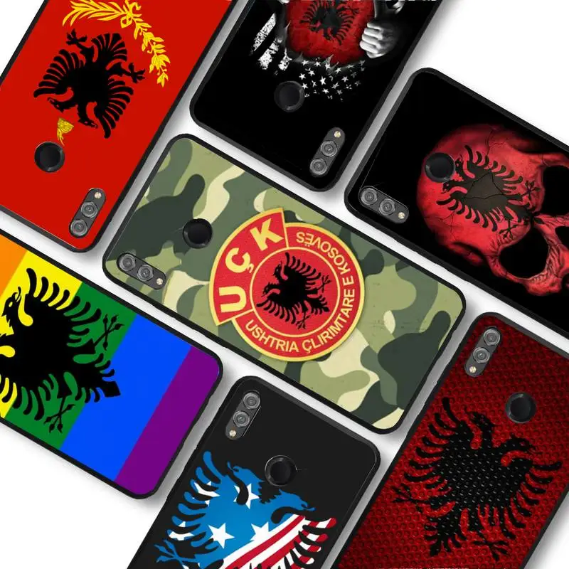 

Albania flag Phone Case For Huawei honor10Lite 10i 20 8x 10 for Honor9lite 9xpro Coque