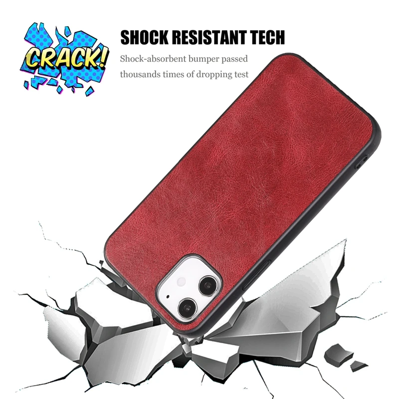 Бизнес чехол из мягкой искусственной кожи для iPhone 12 Mini 11 Pro Xs Max Xr X 7 8 Plus SE 2020 Ultra Protective Funda Cover Bag on.