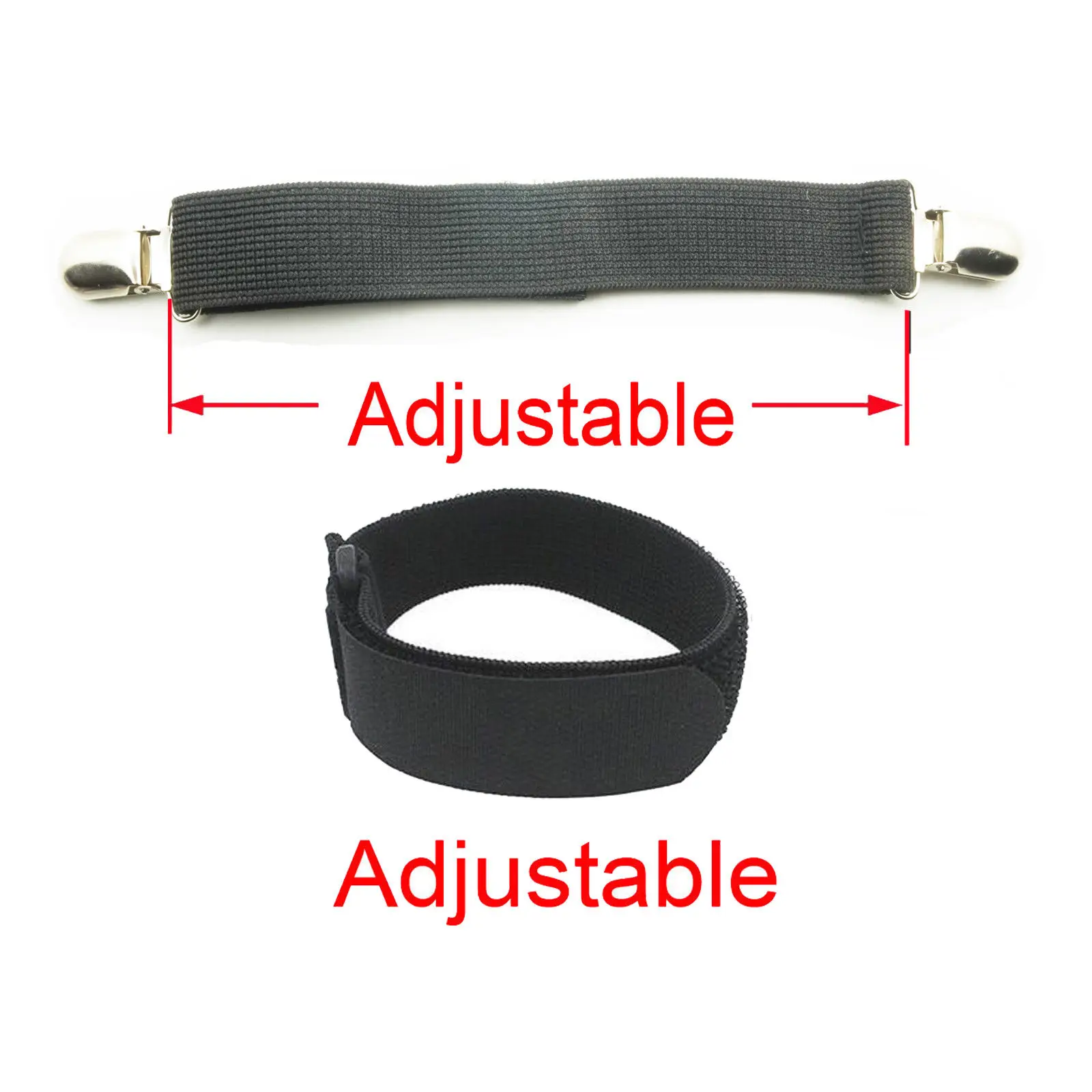 4 эластичные регулируемые мужские/женские ремешки для обуви штаны с застежкой