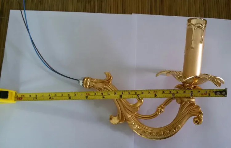 Домашний настенный светильник с золотым кристаллом 1 шт. винтажное светодиодное