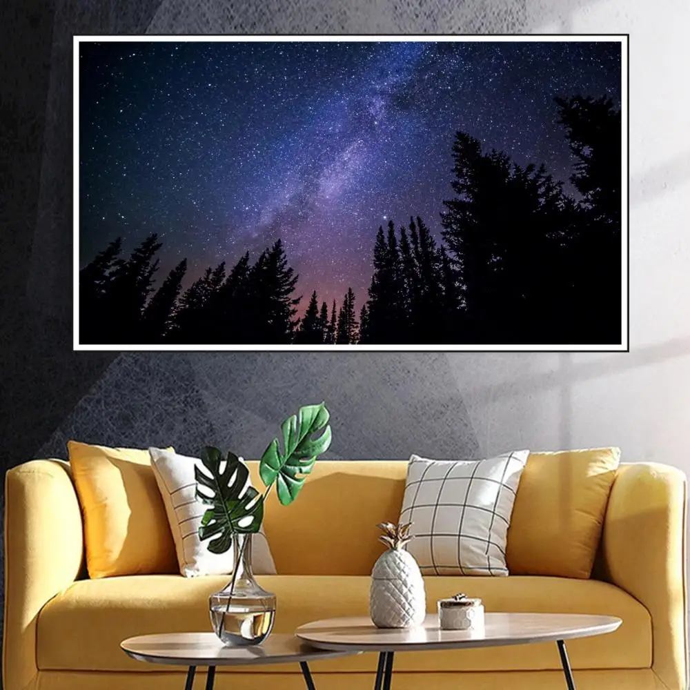 

TAKE PIPE BOY Forest Starry Poster psychedelic Galaxy constellation Fantasy Tree Space woodlang Wall Art Night Sky posters
