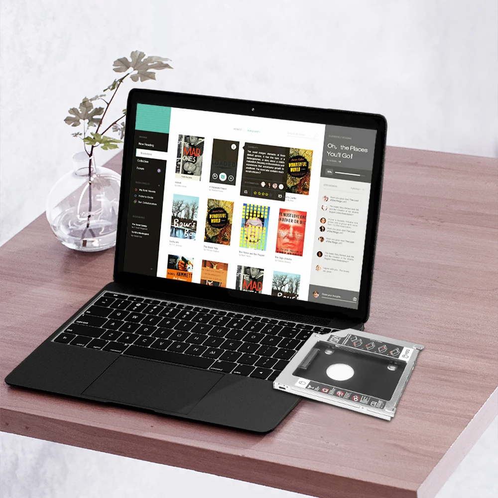 Kebidu 9 5 мм внешний жесткий диск Caddy 2nd SATA к 2 &quotжесткий SSD корпус для Apple Macbook Pro CD DVR ROM