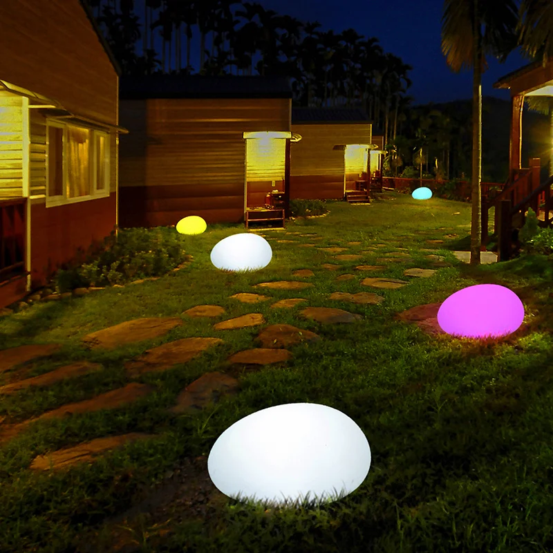 Красочные светящиеся уличные шарики для сада, планшетов с дистанционным управлением, ландшафта, дорожек, светодиодсветодиодный настольные... от AliExpress RU&CIS NEW