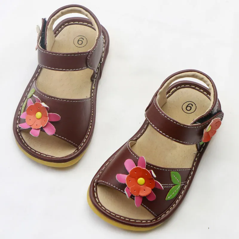 Детская обувь со звуком Детские сандалии звуками Обувь для маленьких девочек