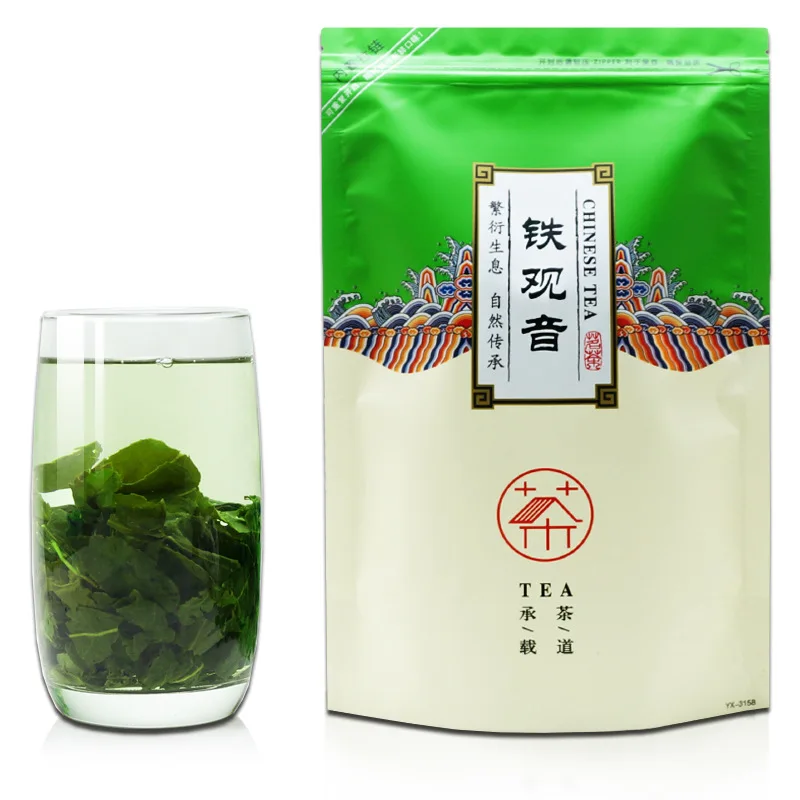 

2021 New Tea Orchid Fragrant Tiekuanyin 250g Bag Autumn Tea Luzhou-flavored Smooth Taste Tea Wholesale