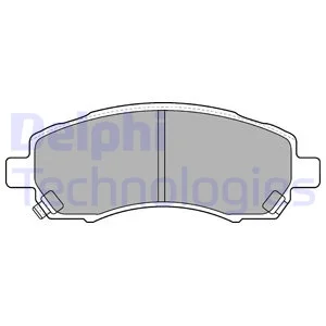 

DELPHI LP1545 BRAKE LINING ON 93-01 IMPREZA 95-04 LEGACY