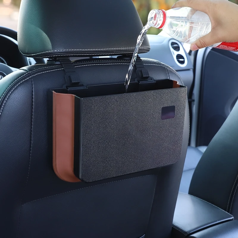 

Waterproof Car Seat Back Organizer Pocket Storage Box For Auto Stowing Tidying Pocket Foldable Car Travel Bag Interior Parts