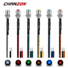 Комплект светодиодных лампочек, рассеянсветильник свет 12 В, 5 мм, с держателем 8 мм, излучающий диод, белый, красный, зеленый, синий, желтый, оранжевый цвета