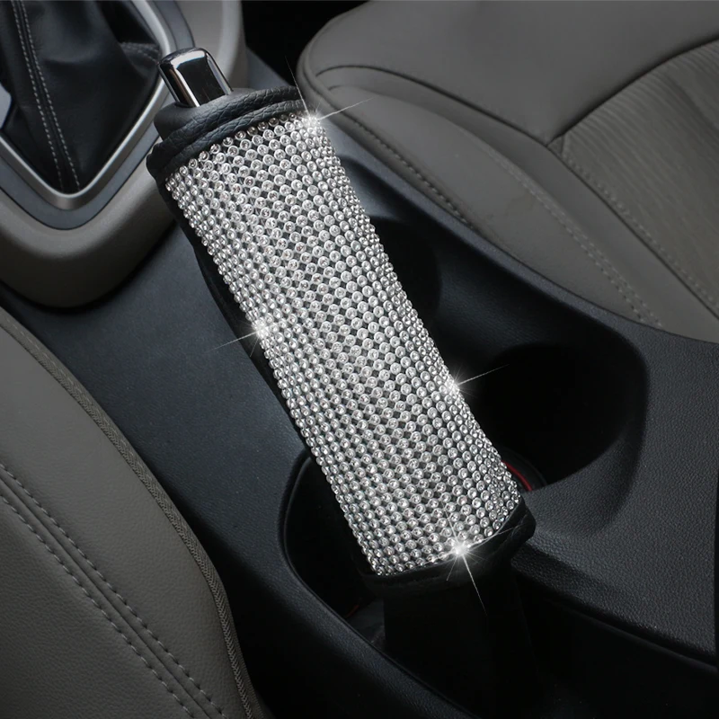 

Rhinestones Crystal Car Steering Wheel Cover Auto Accessories kits Car Styling for girls