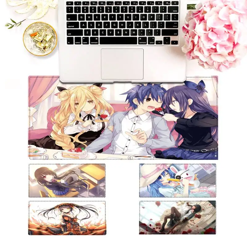 

Игровой коврик для мыши Date a Live, игровой коврик для клавиатуры, Настольный коврик для мыши, игровые аксессуары для Overwatch, 2020