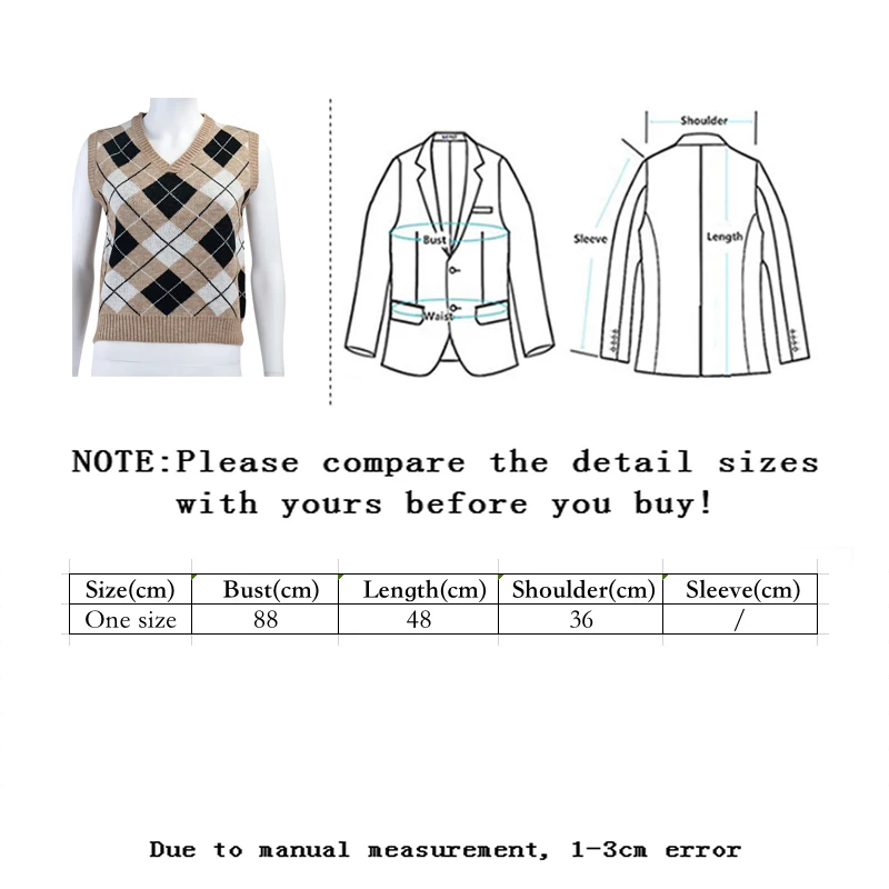 

Vangull Argyle Plaid Sweater Vest Women Spring Autumn New Vintage V-Neck Sleeveless Pullovers Knitted Preppy Female Tank Tops