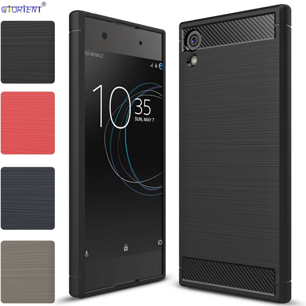Чехол-бампер для Sony Xperia XA1 XA 1 тонкий и легкий мягкий силиконовый матовый чехол с