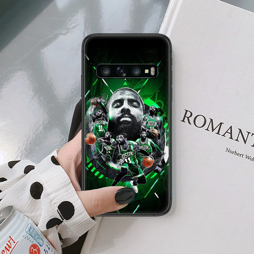 

Kyrie Irving basketball 11 Phone case For Samsung Galaxy Note S 8 9 10 20 Plus E Lite Ultra black black waterproof fashion prime