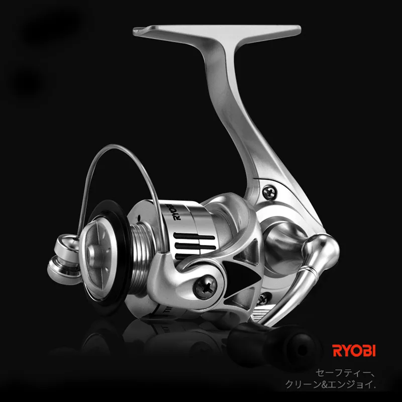 Оригинальная Ryobi японская крошечная профессиональная спиннинговая катушка 3+ 1BB рыболовные снасти 500 800 1000 лодка плот рыболовное колесо