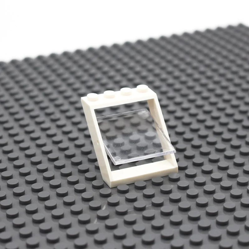 picture show 30pcs Кубики Moc Ландшафтная архитектура двери и окна DIY Интеллектуальный блок совместим со сборками частиц my city window - Цвет: picture show 30pcs