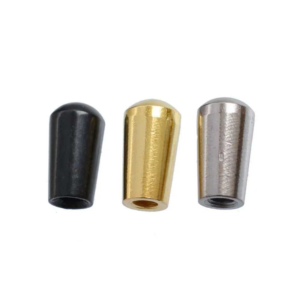 Metal 3 Way Toggle Switch Tip Hat 3.5 Mm Screw Metric Thread To For Epiphone Metal LP Guitars Replacement Bass Accessory Part