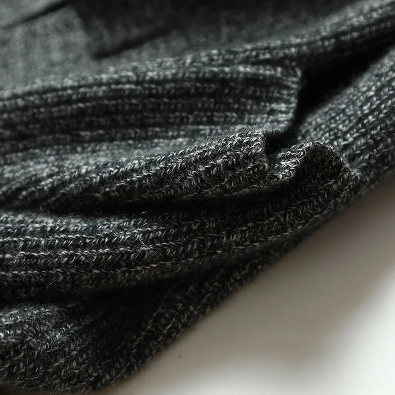 Зимние новые стили 100% кашемировые толстовки Верхняя одежда трикотажная крупный