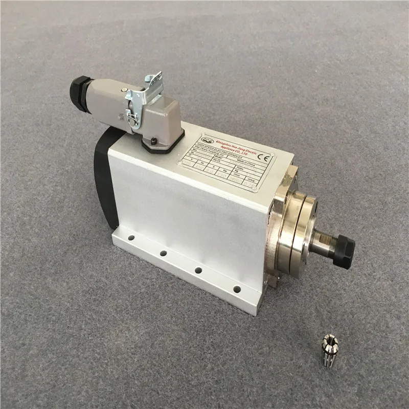 Мотор шпинделя с воздушным охлаждением cnc 1 5 кВт + инвертор 110 В/220 В Цанга er11