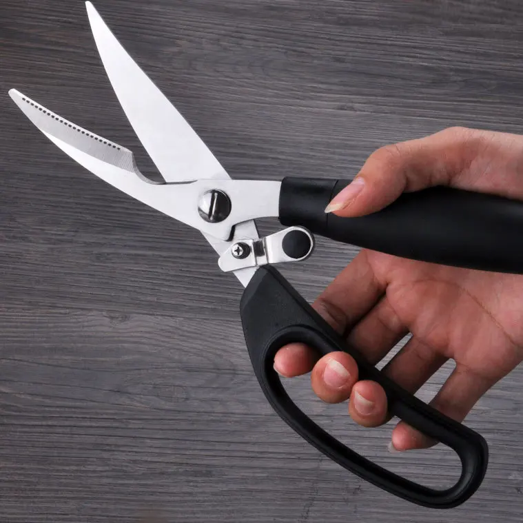 

Stainless Steel Kitchen Scissors Multipurpose Purpose Shear Tool for Meat Vegetable Barbecue Tool Scissors Kitchen Cook's Supply