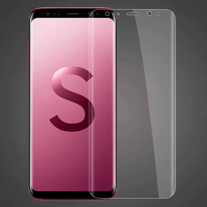 3D Супер Прозрачная мягкая защитная пленка из ТПУ для Samsung Galaxy S8 S9 S6 S7 Edge Plus + S6Edge