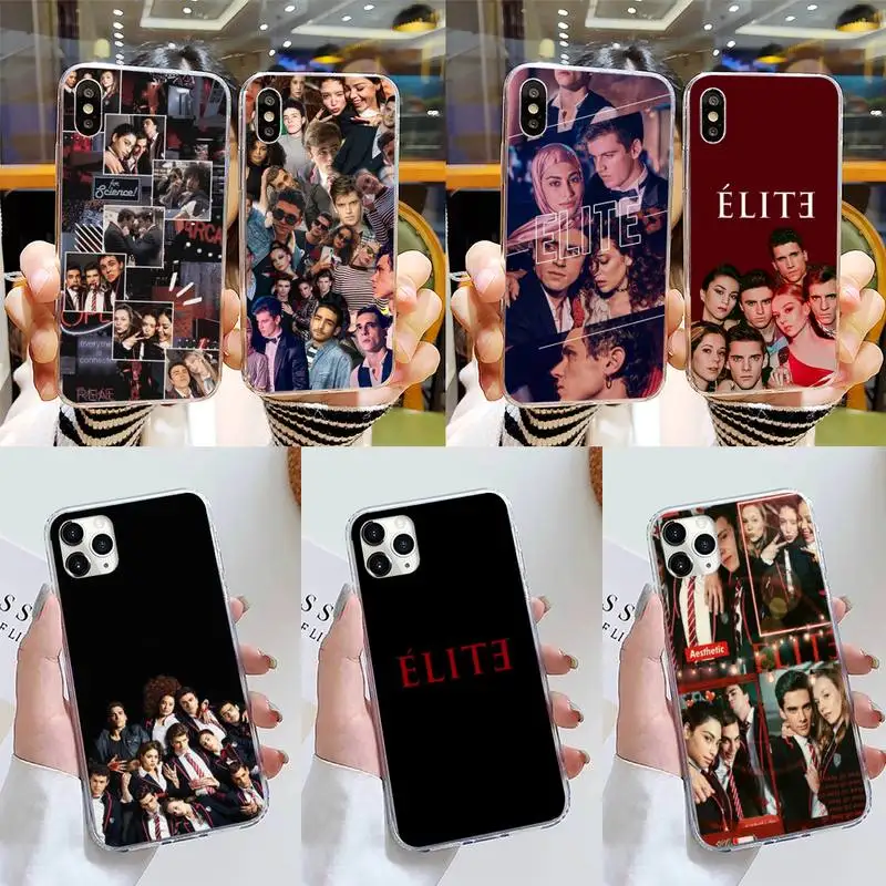 

Spanish TV series Elite Phone Case for iPhone 11 12 13 mini pro XS MAX 8 7 6 6S Plus X 5S SE 2020 XR cover