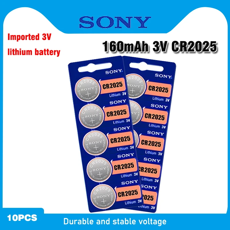10 шт. Литиевые Батарейки cr2025 для измерения веса часов 3 в|Часовые батарейки| |