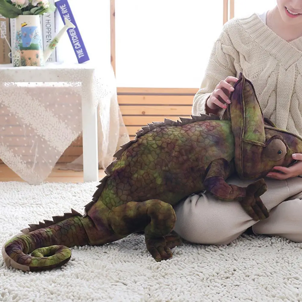 Плюшевая кукла искусственная функциональная ящерица мягкая плюшевая игрушка из