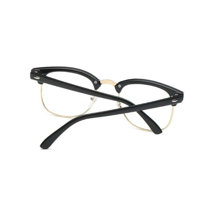 Винтажные Полуободковые оптические очки с защитой от синего света ретро для