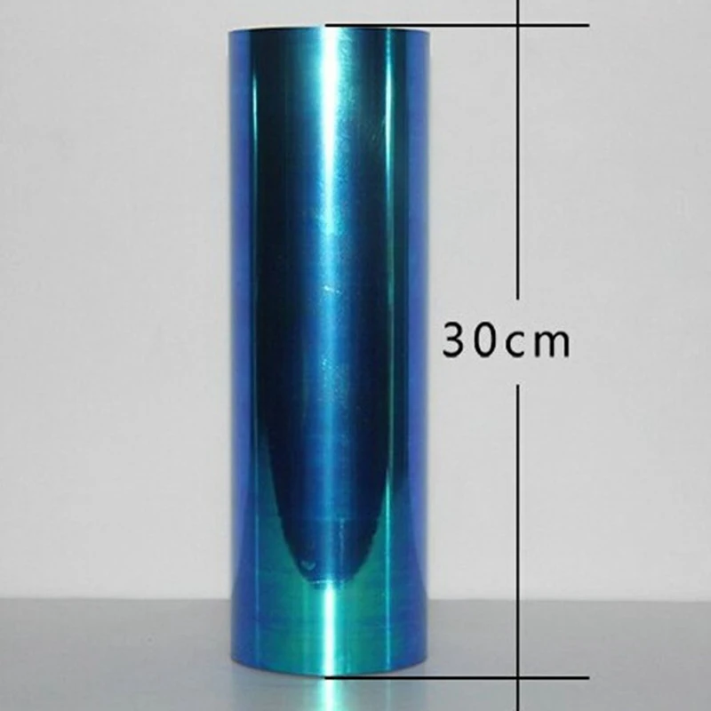 

Chameleon Lamp Film Dazzling Lamp Film-0.3m * 0.6m 8color 1pc Automobile Bulb Color Modification Accessories Matt Film