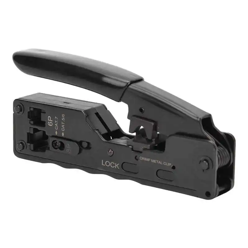 

Multi-Function Network Cable Pliers RJ Connector 8P 6P RJ45 RJ12/11 Crimping Pliers 7 Cable Network Crimper