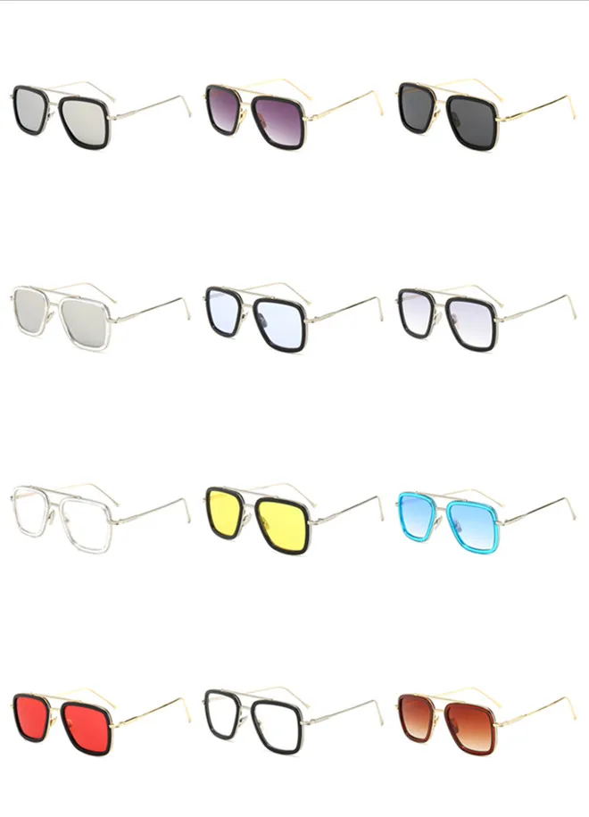 

Luxury Sunglasses men's and women's trend glasses fashion box Steampunk goggles