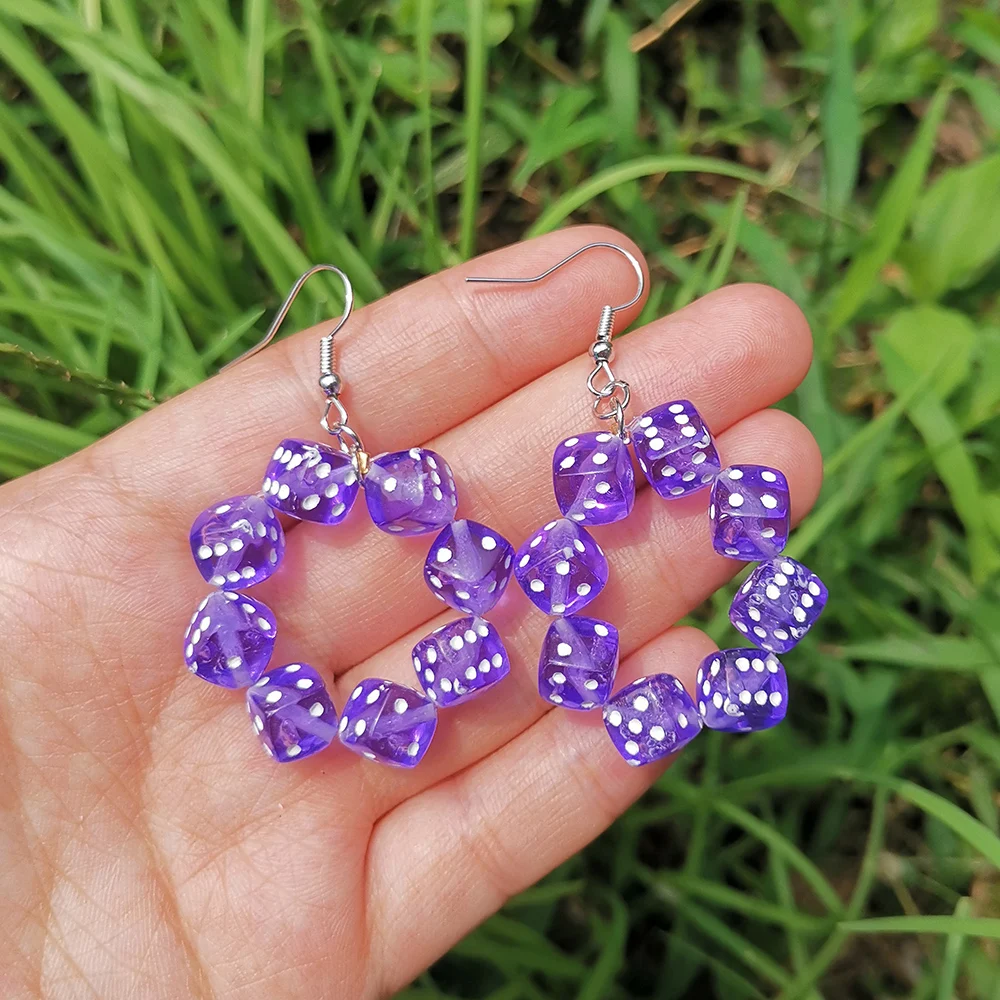 Женские серьги-подвески ручной работы разноцветные с бисером | Украшения и