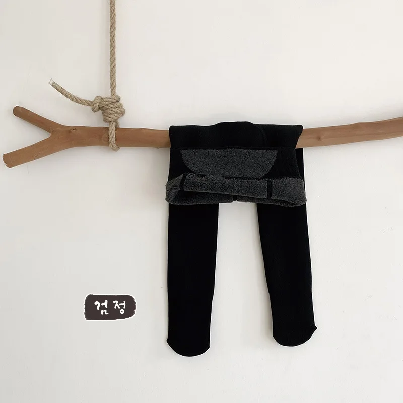 

Кожаные леггинсы для детей, леггинсы с отложным воротником, новинка, зима 2021