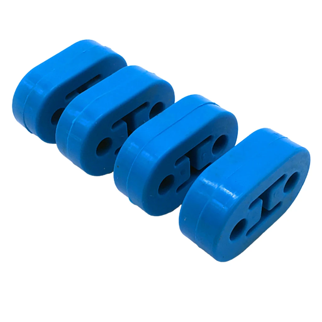 

4 Pieces Rear Muffler Exhaust Hanger Insulators Universal For Car, 12MM - 1/2"