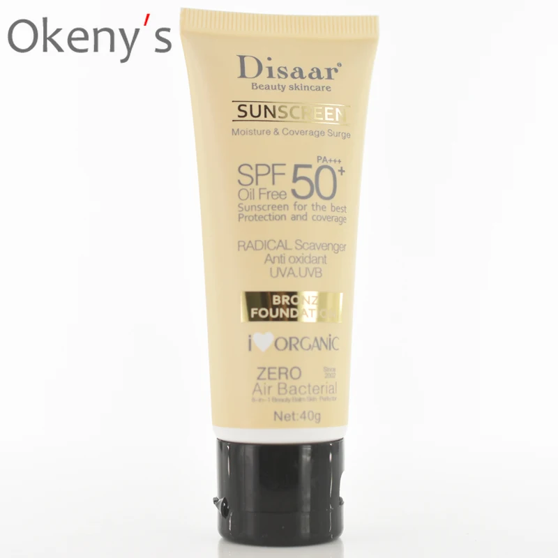 Солнцезащитный отбеливающий крем Disaar 40 г солнцезащитный для лица и тела