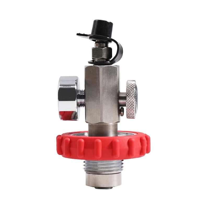 

5000PSI PCP Stainless Steel Tank Fill Station Station 300Bar Din Valve with Quick Fitting
