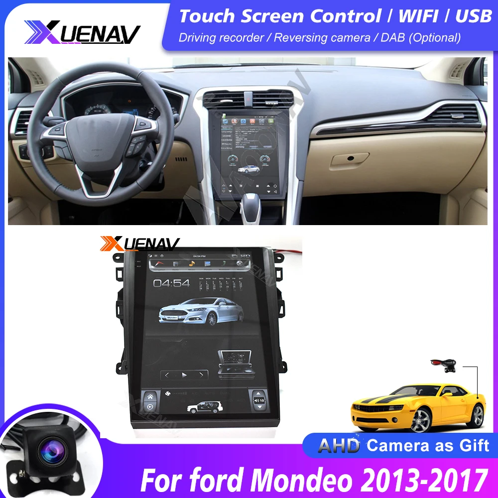 

Автомагнитола, мультимедийный плеер для ford mondeo 2013, 2014, 2015, 2016, 2017, автомобильный gps-плеер для ford mondel, Авторадио, dvd-плеер