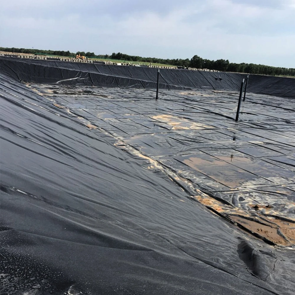 HDPE бассейн земледелие усиленная мембрана непромокаемая Сельскохозяйственная Анти-просачивающаяся пленка Ландшафтный Пруд Лайнер водонепроницаемая ткань рыба