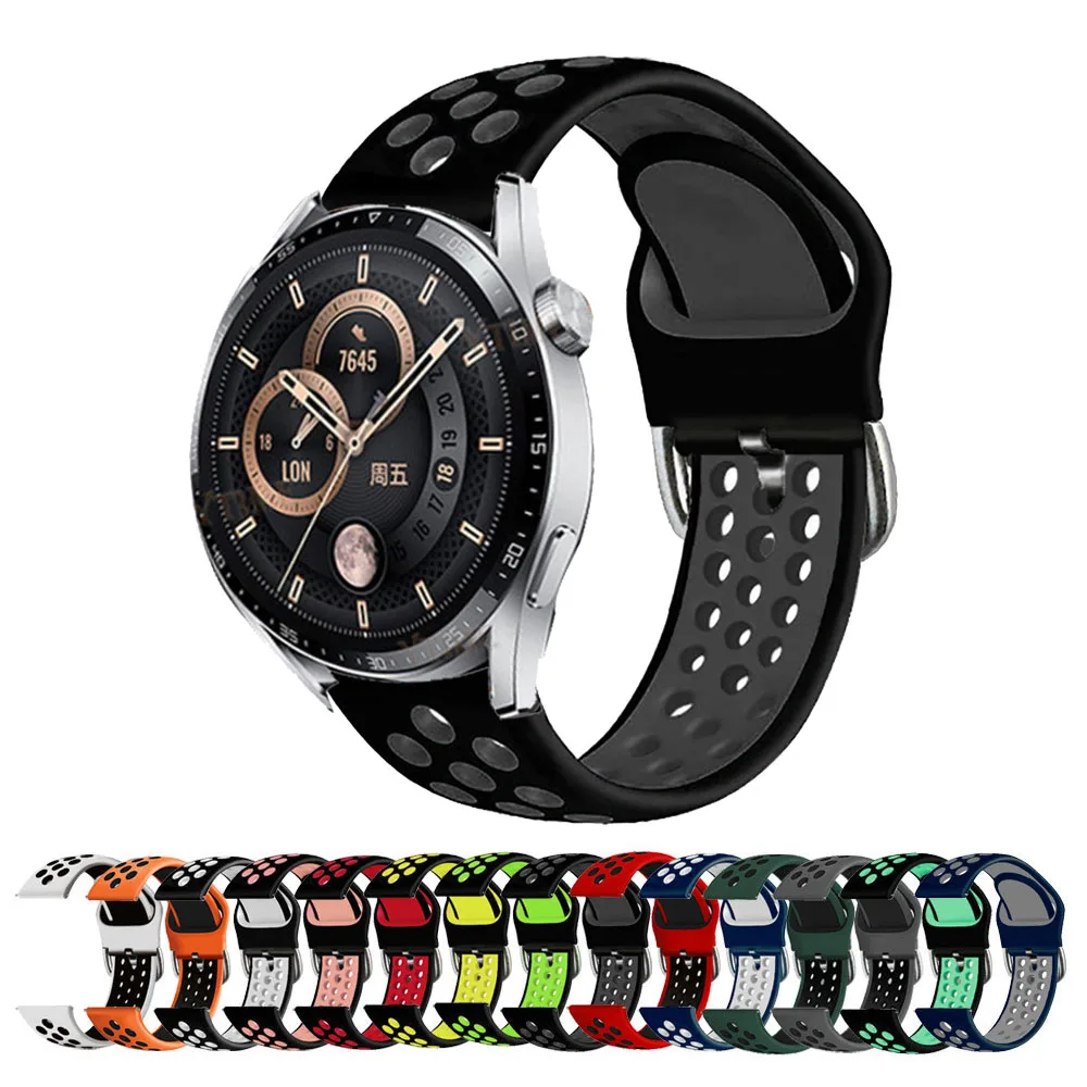

22mm Silicone Wristband For Huawei Watch GT 3 46mm/GT 3 Pro Smartwatch Sport Strap for huawei watch GT 2 2E Honor Magic Bracelet