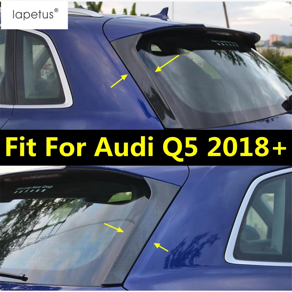 

Для Audi Q5 2018-2020, задний багажник, дверь, окно, блестки, крыло, декоративная панель, комплект крышек, отделка ABS, аксессуары из хромированного/уг...