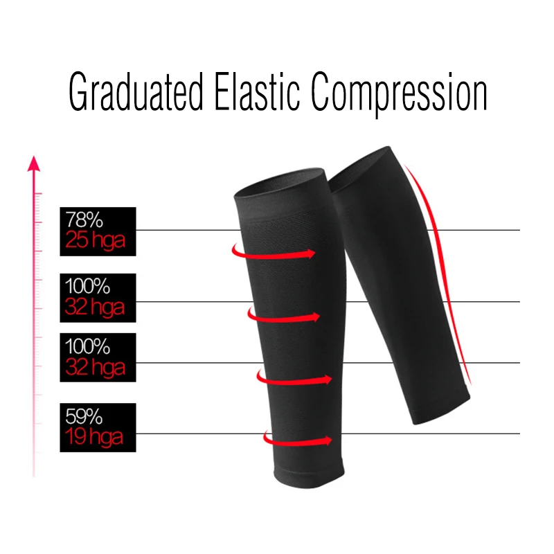 2 пары Компрессионные носки до колена |