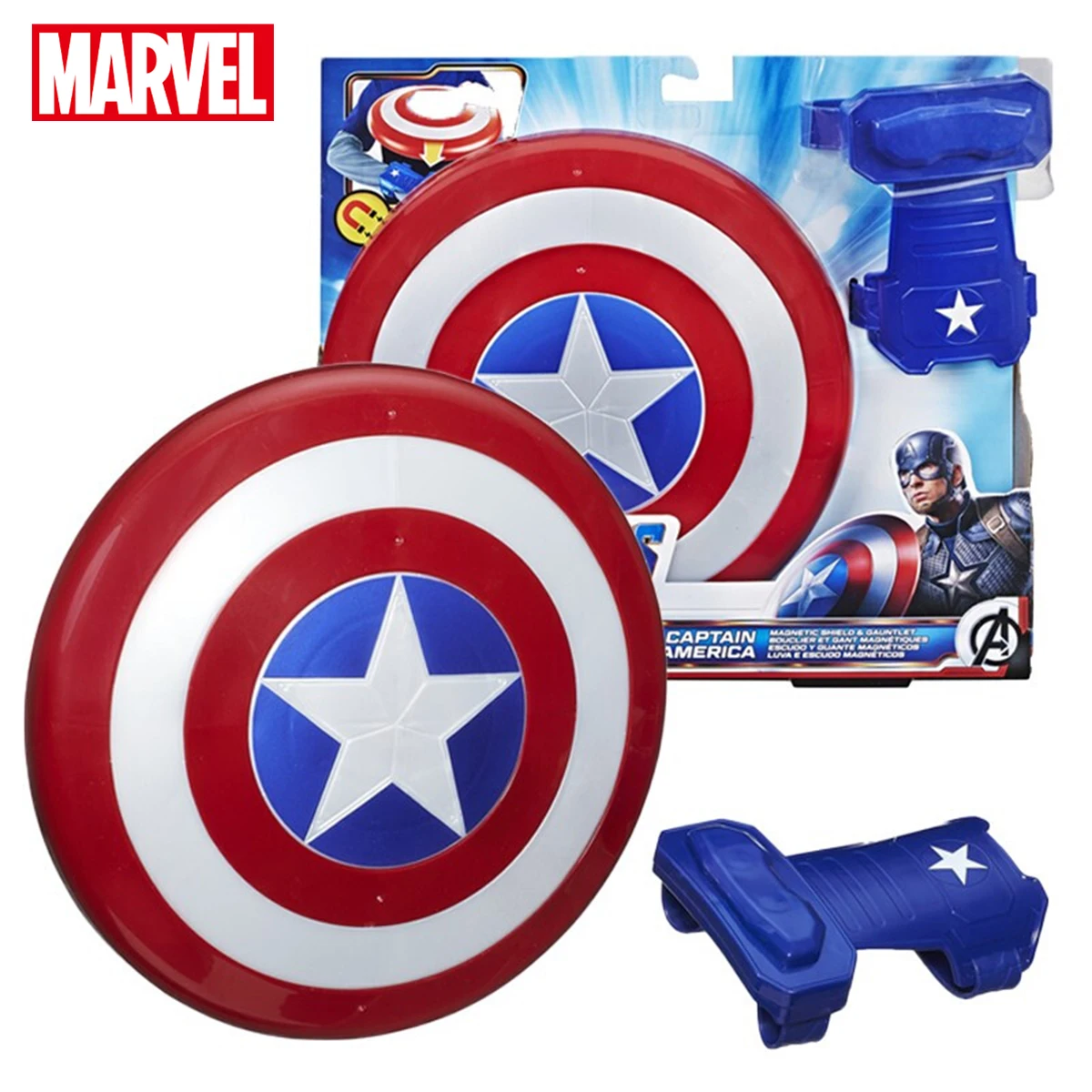 Marvel Avengers Captain America 2.0Series Combination Equipment Shield Gauntlets Role Playing Children's Toy Birthday Gift B9944 | Игрушки