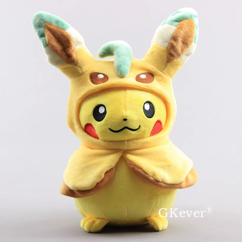 28 см серия Пикачу куклы косплей Eevee Jolteon Vaporeon Glaceon Leafeon Flareon плюшевый умбреон куклы игрушки дети подарок на день рождения