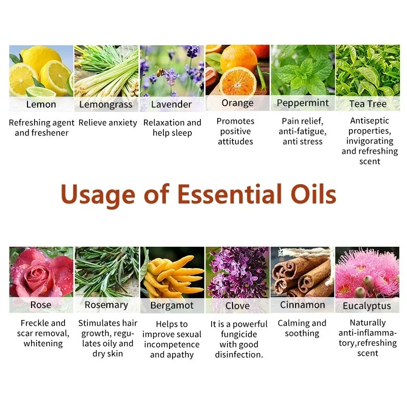 10 мл эфирные технические терапевтические масла для массажа тела расслабляющий