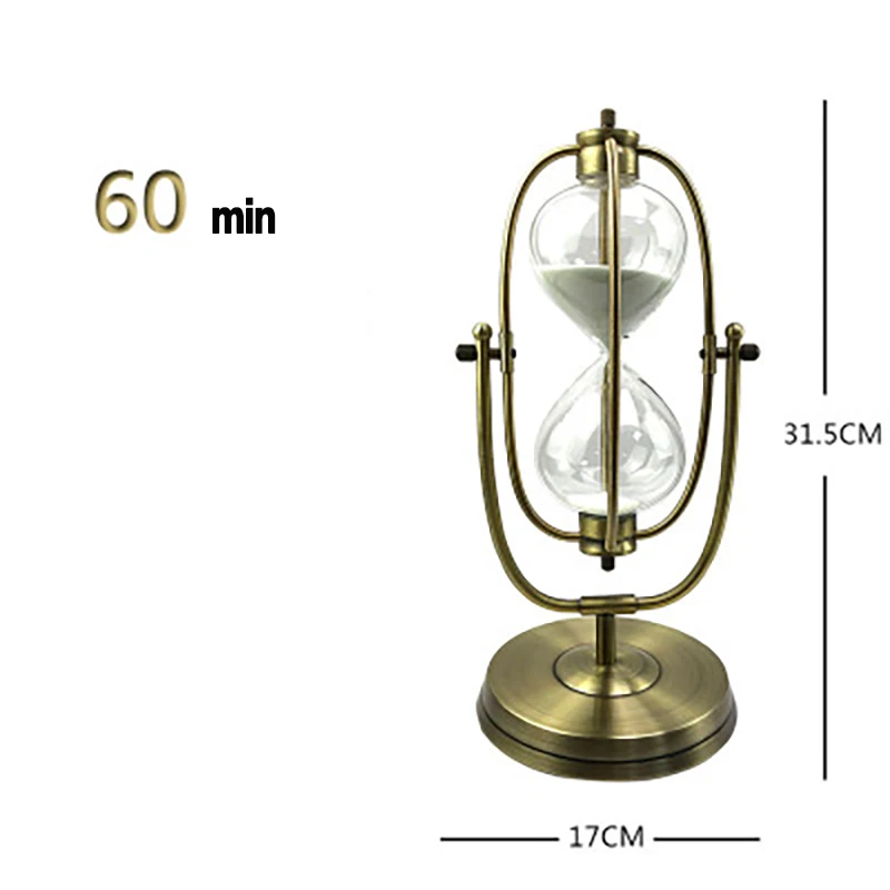 60 минутный песочный таймер Sanduhr обратного отсчета песочные часы нордический