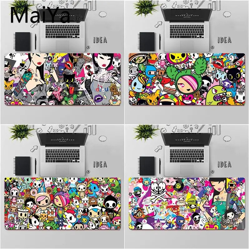Высококачественный японский коврик для мыши Maiya Tokidoki большой компьютерный