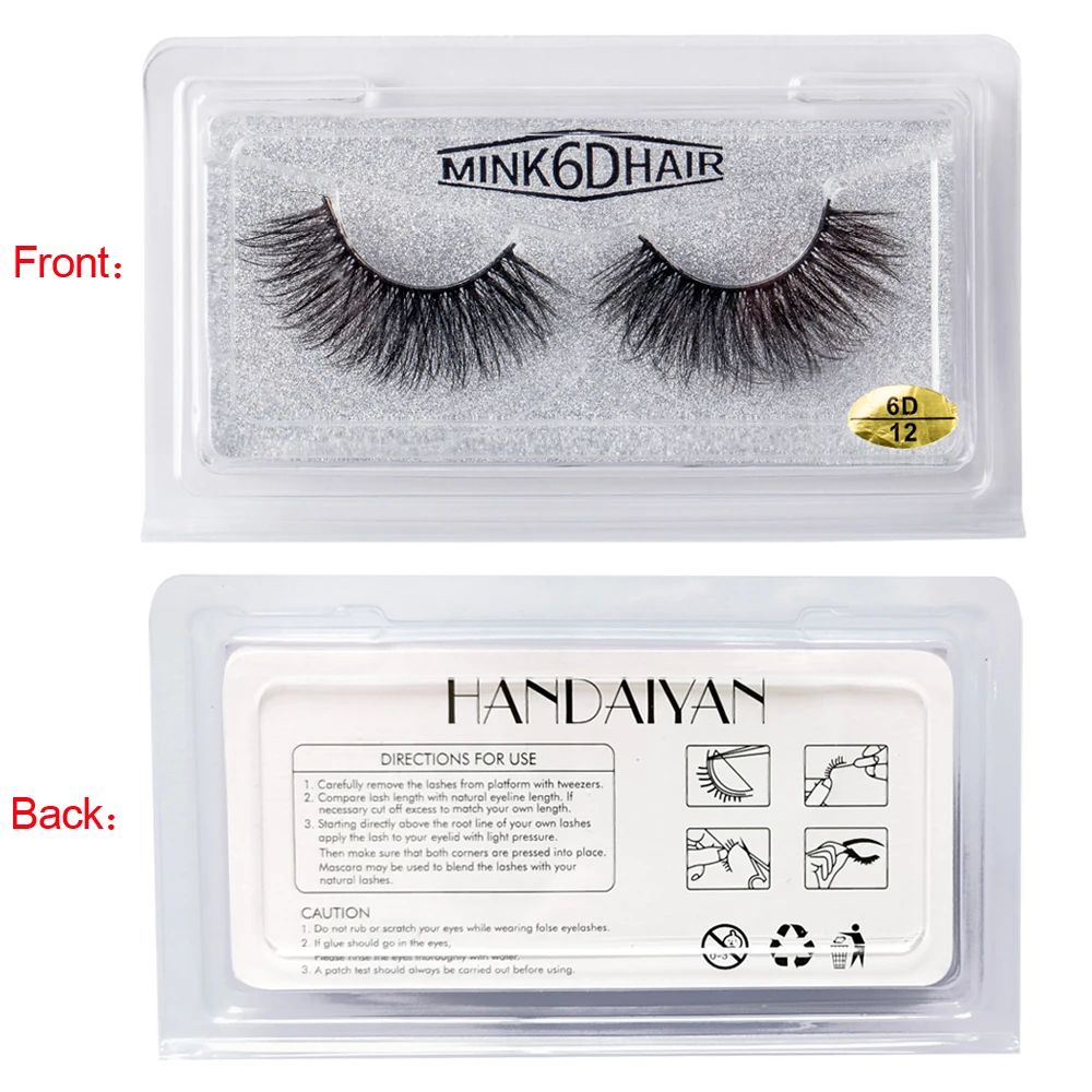1 пар/кор. 6D накладные ресницы крест накрест Для женщин глаза для макияжа с