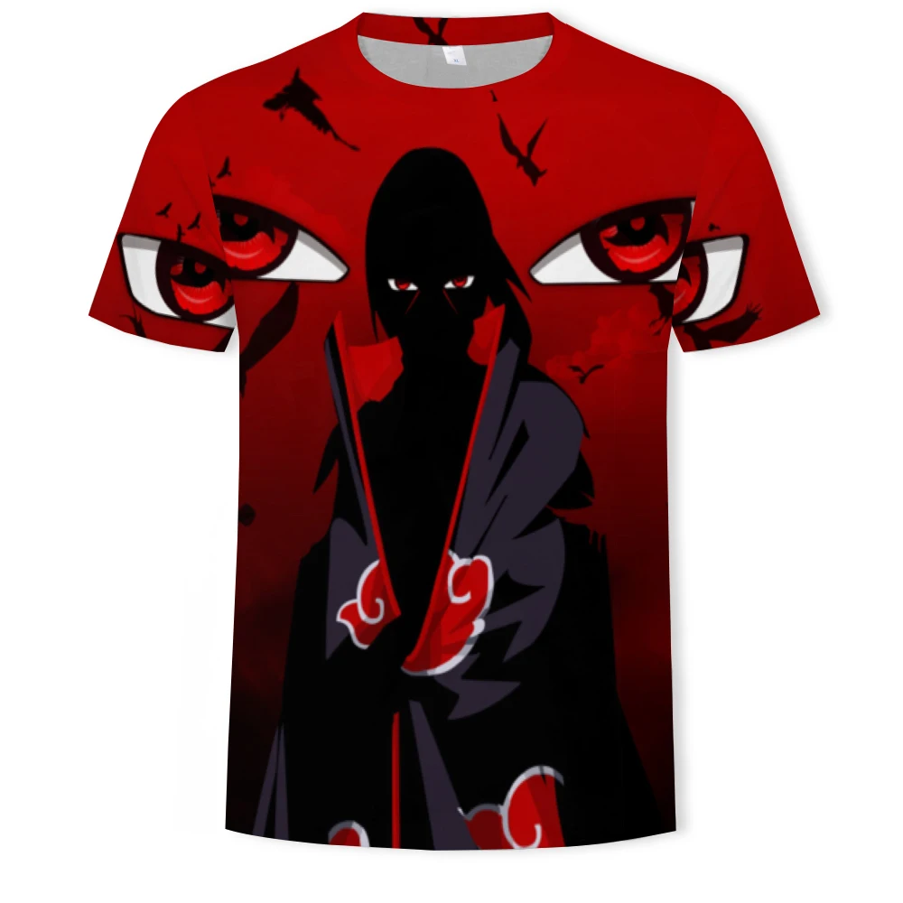 

Japan animation 3D printed women's t-shirt hip hop men's t-shirt summer breathable Harajuku cartoon anime t-shirt