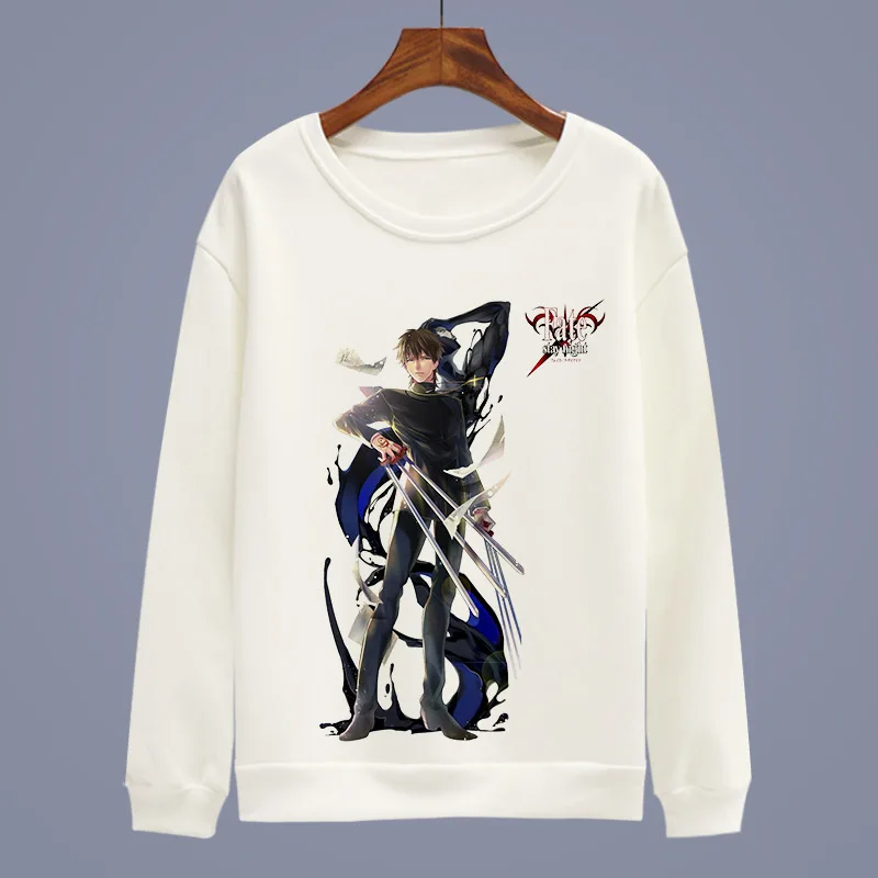 Fate Grand Order Косплей Толстовка для женщин/мужчин с длинным рукавом o-образным